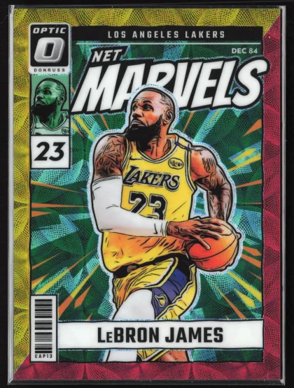 2024 2024-25 Donruss Optic LeBron James Basketball card — Front