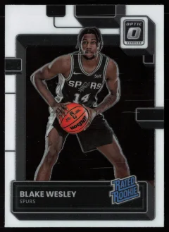 2022 2022-23 Donruss Optic Blake Wesley Basketball card front — Card Source Canada