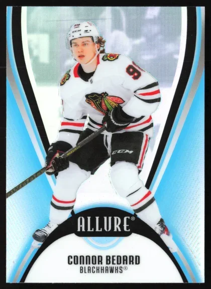 2025 2025-26 Upper Deck Allure Connor Bedard Hockey card — Front