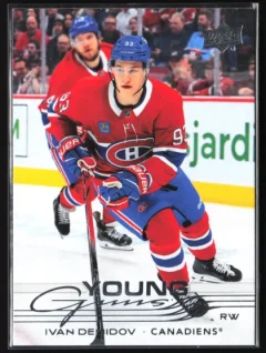 2025 2025-26 Upper Deck Ivan Demidov Hockey card front — Card Source Canada