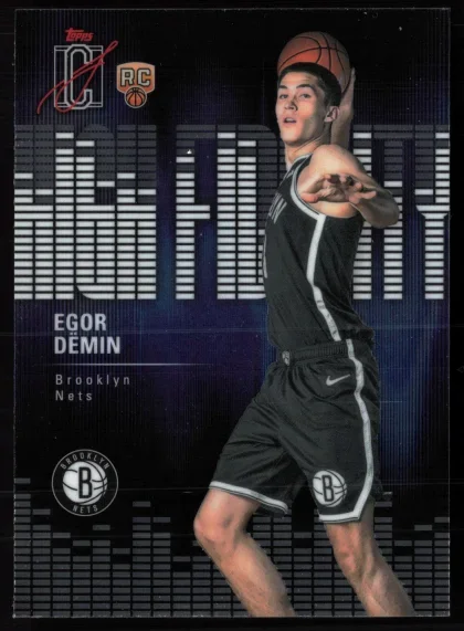 2025 2025-26 Topps Signature Class Egor Dëmin Basketball card — Front