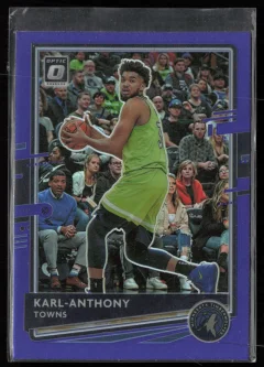 2020 2020-21 Donruss Optic Karl-Anthony Towns Basketball card front — Card Source Canada