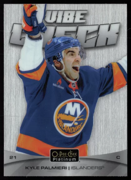 2025 2025-26 O-Pee-Chee Platinum Kyle Palmieri Hockey card — Front