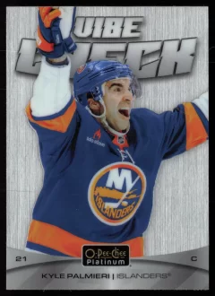 2025 2025-26 O-Pee-Chee Platinum Kyle Palmieri Hockey card front — Card Source Canada