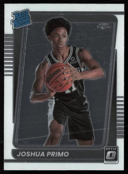 2021 2021-22 Donruss Optic Joshua Primo Basketball card — Front