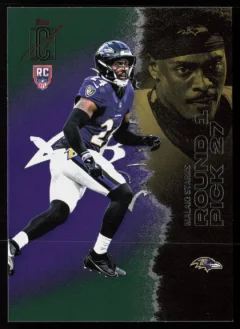 2025 2025 Topps Signature Class Malaki Starks Football card front — Card Source Canada