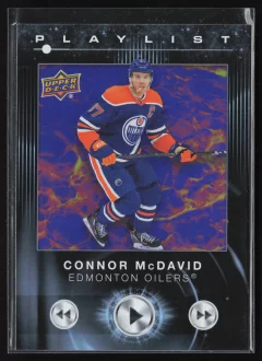 2024 2024-25 Upper Deck Connor McDavid Hockey card front — Card Source Canada