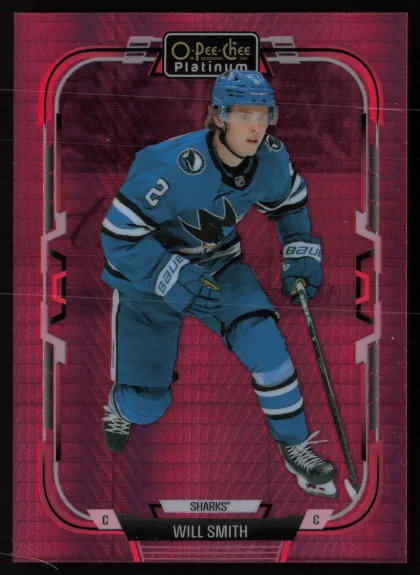 2025 2025-26 O-Pee-Chee Platinum Will Smith Hockey card — Front