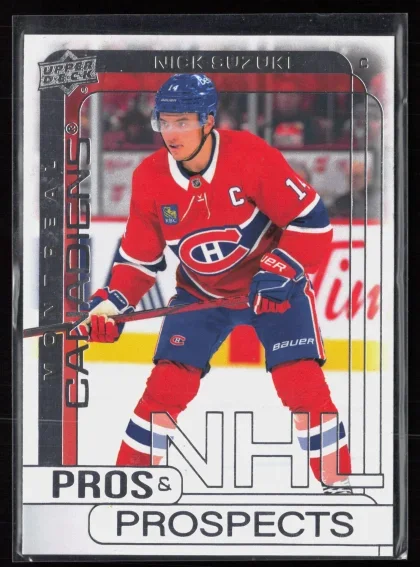 2024 2024-25 Upper Deck Nick Suzuki Hockey card — Front