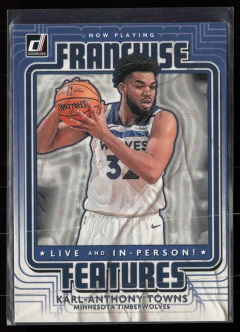 2020 2020-21 Donruss Karl-Anthony Towns Basketball card front — Card Source Canada
