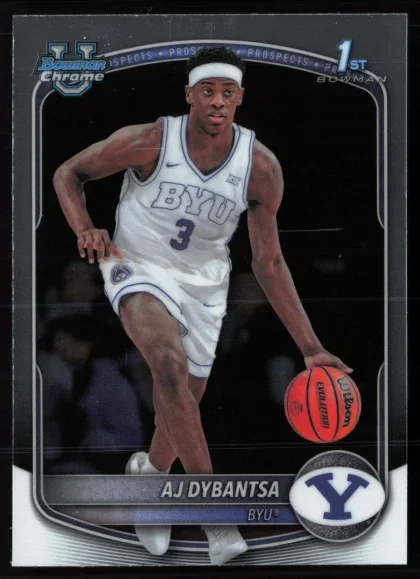 2025 2025-26 Bowman AJ Dybantsa Basketball card — Front