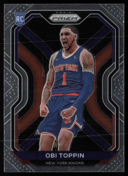 2020 2020-21 Panini Prizm Obi Toppin Basketball card — Front