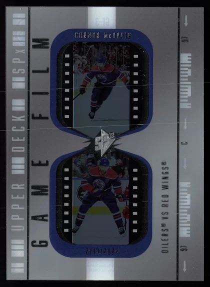 2025 2025-26 SPx Connor McDavid Hockey card — Front