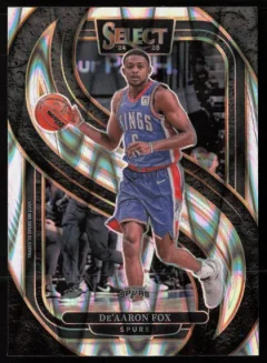 2024 2024-25 Panini Select De'Aaron Fox Basketball card front — Card Source Canada