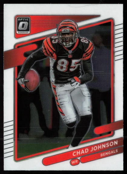2021 2021 Donruss Optic Chad Johnson Football card — Front