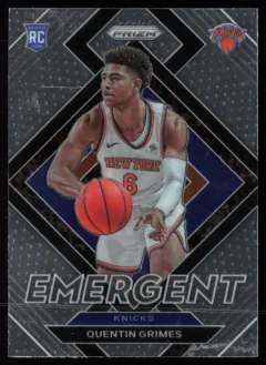 2021 2021-22 Panini Prizm Quentin Grimes Basketball card front — Card Source Canada