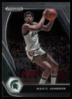 2021 2021 Panini Prizm Draft Picks Magic Johnson Basketball card front — Card Source Canada