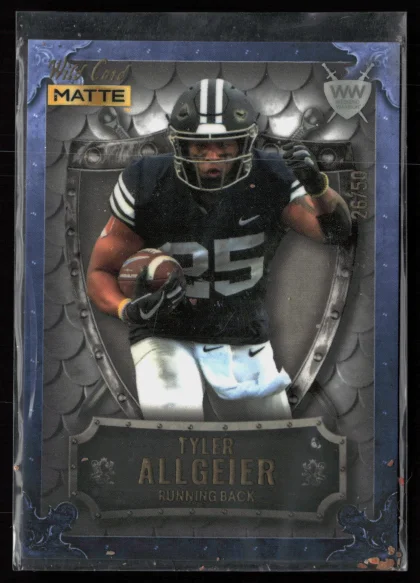 2022 2022 Wild Card Matte Tyler Allgeier Football card — Front