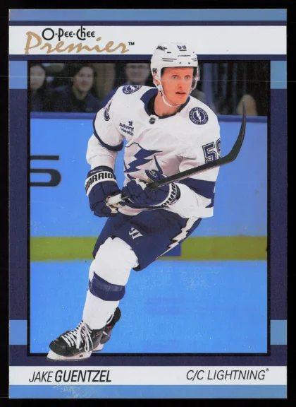 2025 2025-26 O-Pee-Chee Jake Guentzel Hockey card — Front