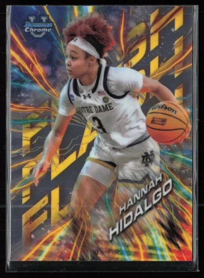 2024 2024-25 Bowman University Chrome Hannah Hidalgo Basketball card — Front