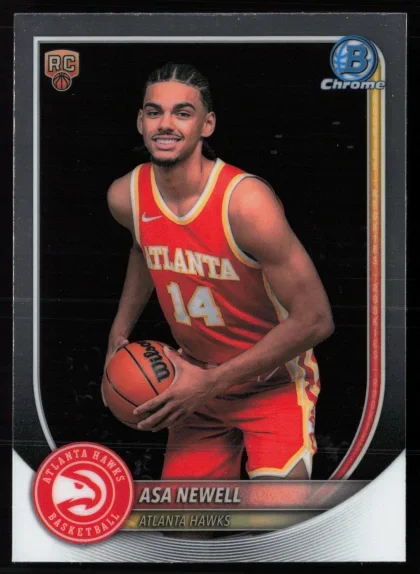 2025 2025-26 Bowman Asa Newell Basketball card — Front