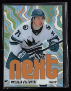 2025 2025-26 Upper Deck Allure Macklin Celebrini Hockey card front — Card Source Canada