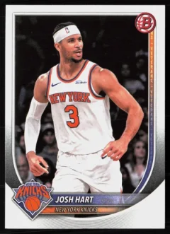 2025 2025-26 Bowman Josh Hart Basketball card front — Card Source Canada