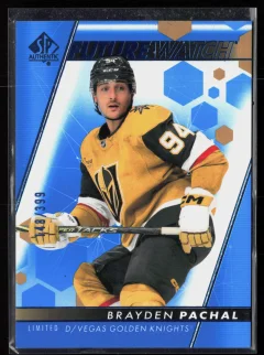 2022 2022-23 SP Authentic Brayden Pachal Hockey card front — Card Source Canada
