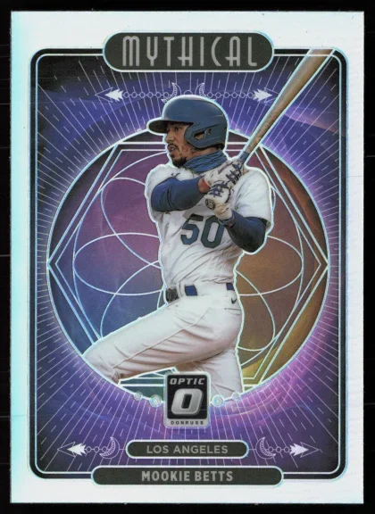 2021 2021 Donruss Optic Mookie Betts Baseball card — Front