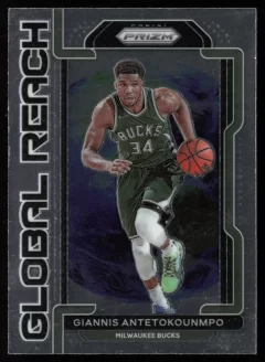 2021 2021-22 Panini Prizm Giannis Antetokounmpo Basketball card front — Card Source Canada