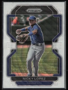 2022 2022 Panini Prizm Nicky Lopez Baseball card front — Card Source Canada