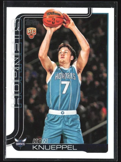 2025 2025-26 Topps Kon Knueppel Basketball card — Front