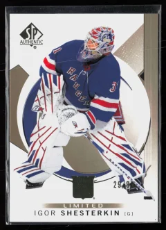 2024 2024-25 SP Authentic Igor Shesterkin Hockey card front — Card Source Canada