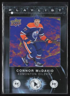 2024 2024-25 Upper Deck Connor McDavid Hockey card front — Card Source Canada