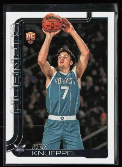 2025 2025-26 Topps Kon Knueppel Basketball card — Front