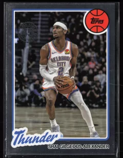 2025 2025-26 Topps Shai Gilgeous-Alexander Basketball card front — Card Source Canada