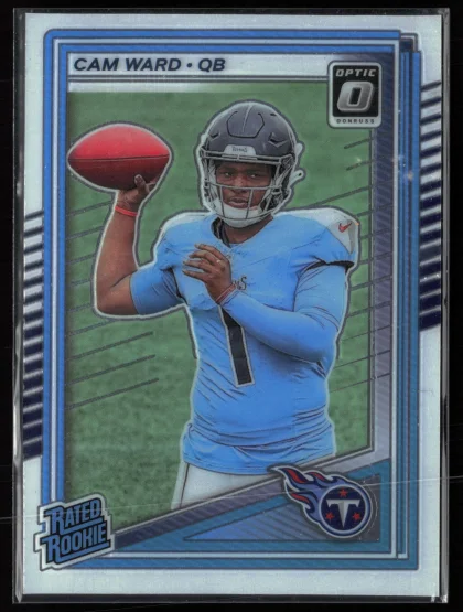 2025 2025 Donruss Optic Cam Ward Football card — Front