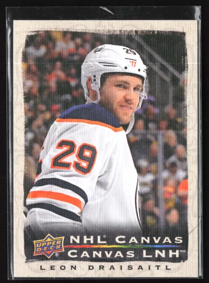 2020 2020-21 Upper Deck Tim Hortons Leon Draisaitl Hockey card — Front