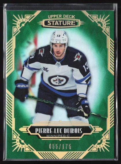 2020 2020-21 Upper Deck Stature Pierre-Luc Dubois Hockey card — Front