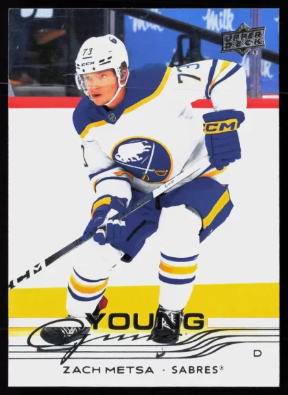 2025 2025-26 Upper Deck Zach Metsa Hockey card — Front