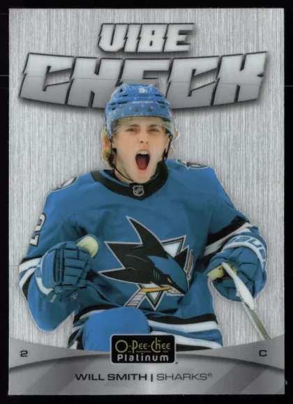 2025 2025-26 O-Pee-Chee Platinum Will Smith Hockey card — Front