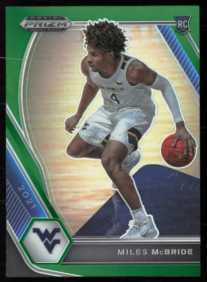 2021 2021 Panini Prizm Draft Picks Miles McBride Basketball card — Front