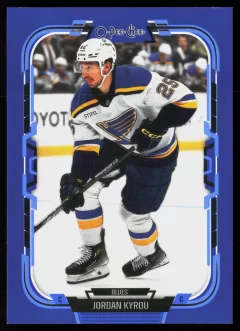 2025 2025-26 O-Pee-Chee Jordan Kyrou Hockey card front — Card Source Canada