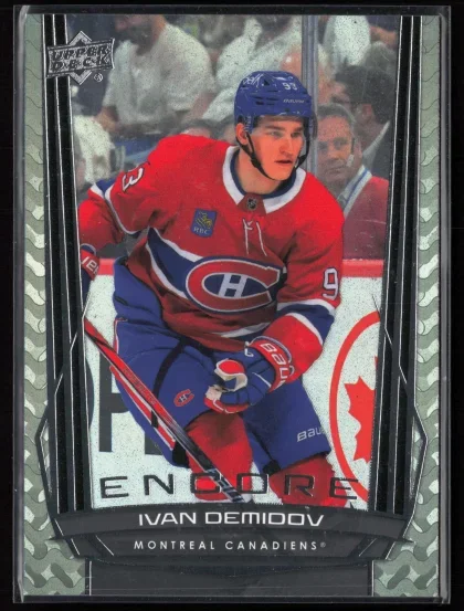 2025 2025-26 Upper Deck Ivan Demidov Hockey card — Front