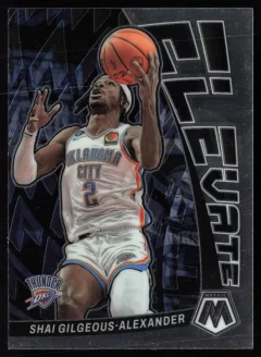 2022 2022-23 Panini Mosaic Shai Gilgeous-Alexander Basketball card front — Card Source Canada